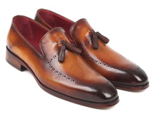 Load image into Gallery viewer, Paul Parkman Men&#39;s Tassel Loafer Brown - Distinctive Shoes