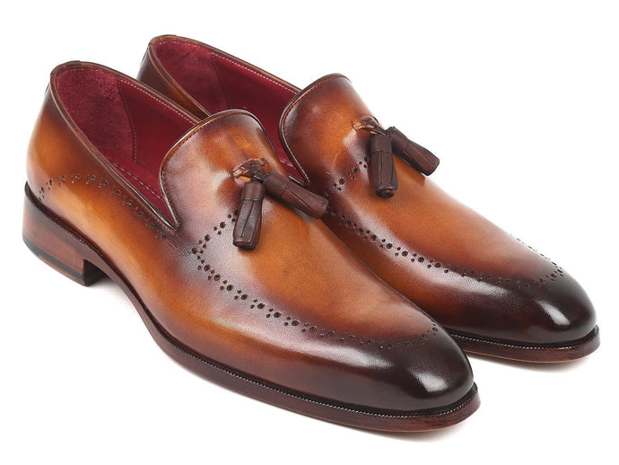 Paul Parkman Men's Tassel Loafer Brown - Distinctive Shoes