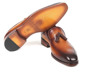 Paul Parkman Men's Tassel Loafer Brown - Distinctive Shoes