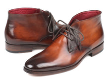 Load image into Gallery viewer, Paul Parkman Chukka Boots Camel &amp; Brown - Distinctive Shoes